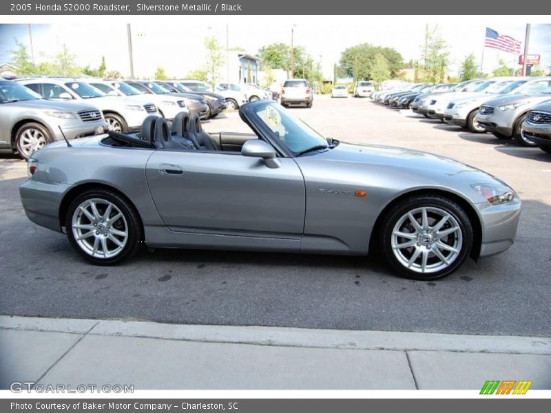 Silverstone Metallic / Black 2005 Honda S2000 Roadster
