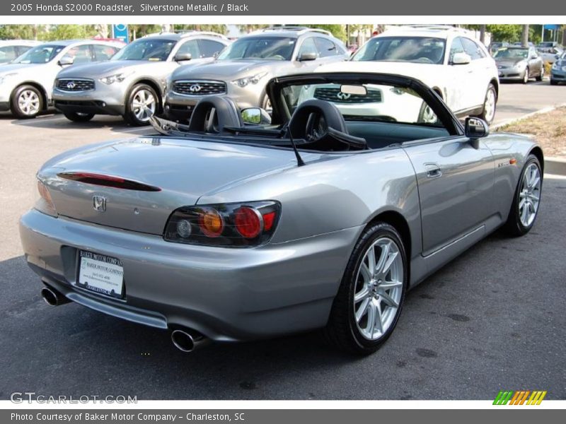 Silverstone Metallic / Black 2005 Honda S2000 Roadster