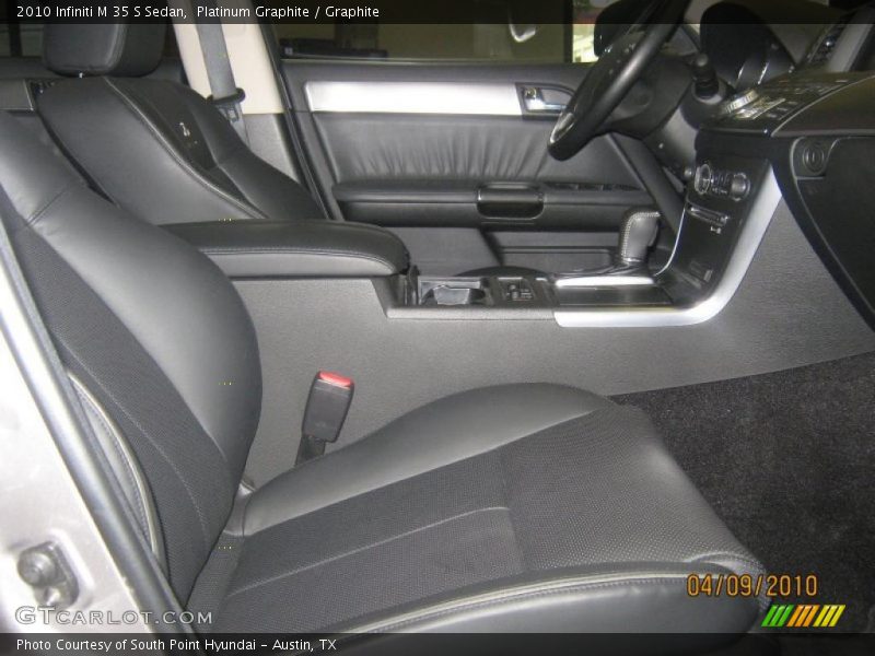 Platinum Graphite / Graphite 2010 Infiniti M 35 S Sedan