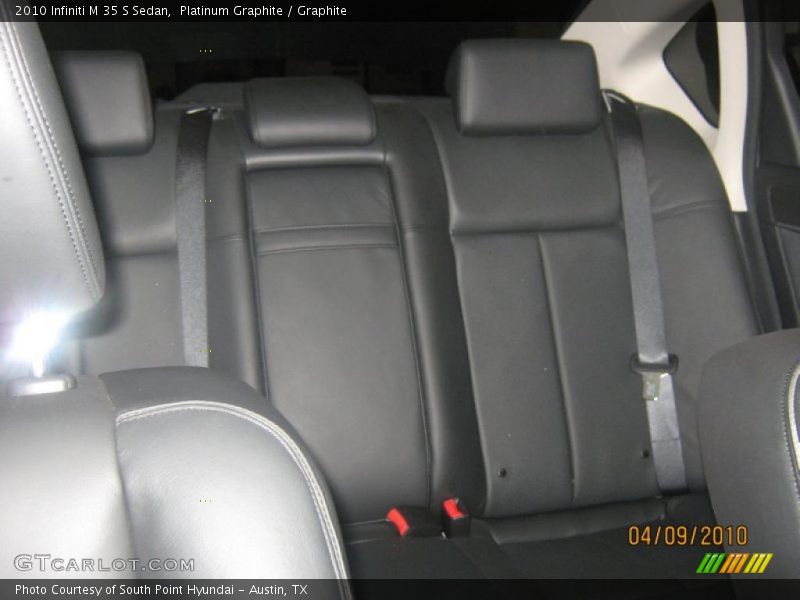 Platinum Graphite / Graphite 2010 Infiniti M 35 S Sedan