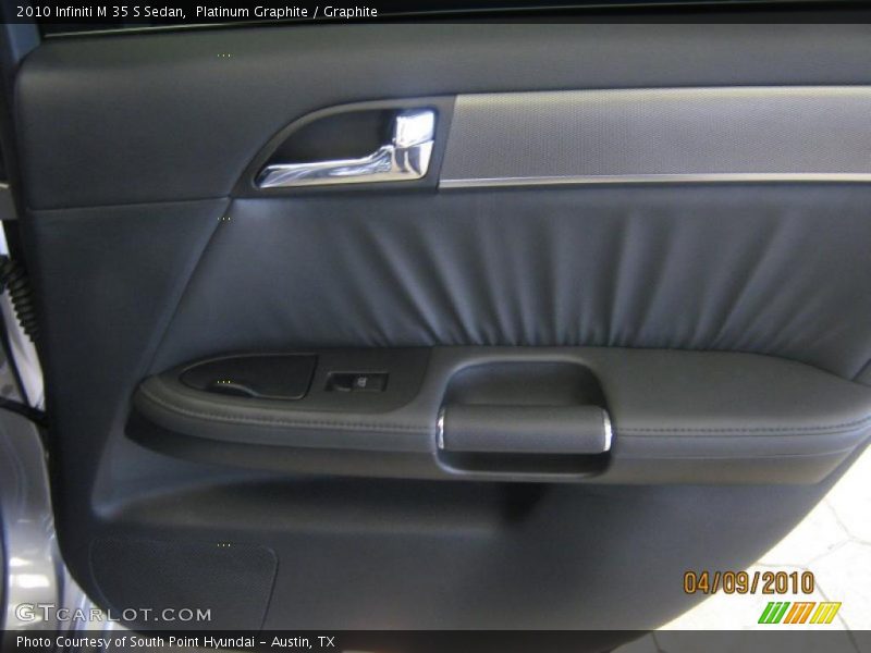 Platinum Graphite / Graphite 2010 Infiniti M 35 S Sedan