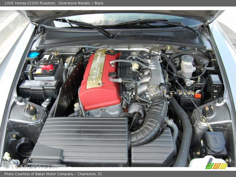 Silverstone Metallic / Black 2005 Honda S2000 Roadster