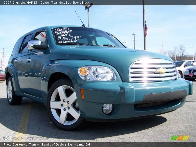 Golden Teal Metallic / Ebony Black 2007 Chevrolet HHR LT