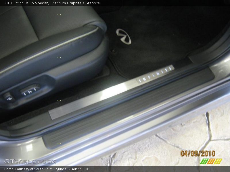 Platinum Graphite / Graphite 2010 Infiniti M 35 S Sedan