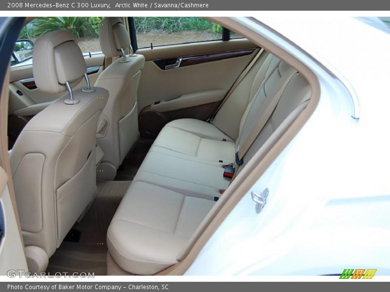 Arctic White / Savanna/Cashmere 2008 Mercedes-Benz C 300 Luxury