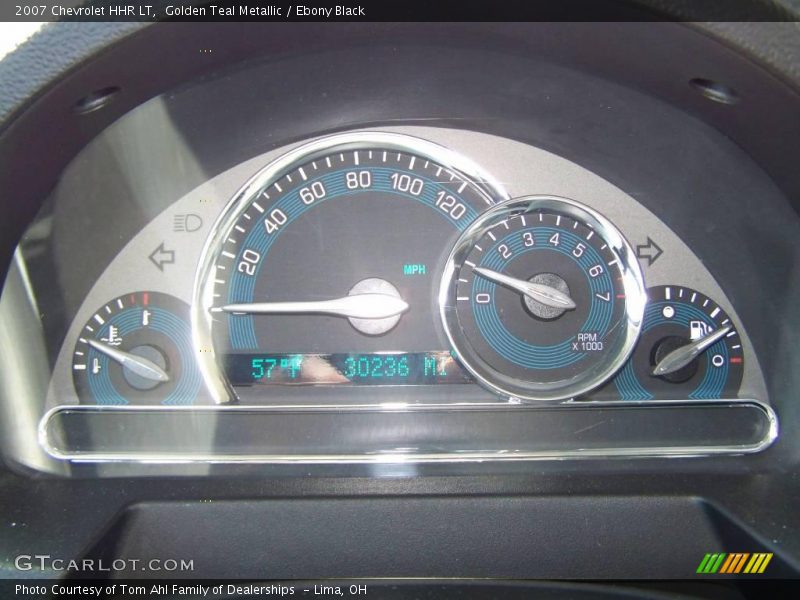 Golden Teal Metallic / Ebony Black 2007 Chevrolet HHR LT