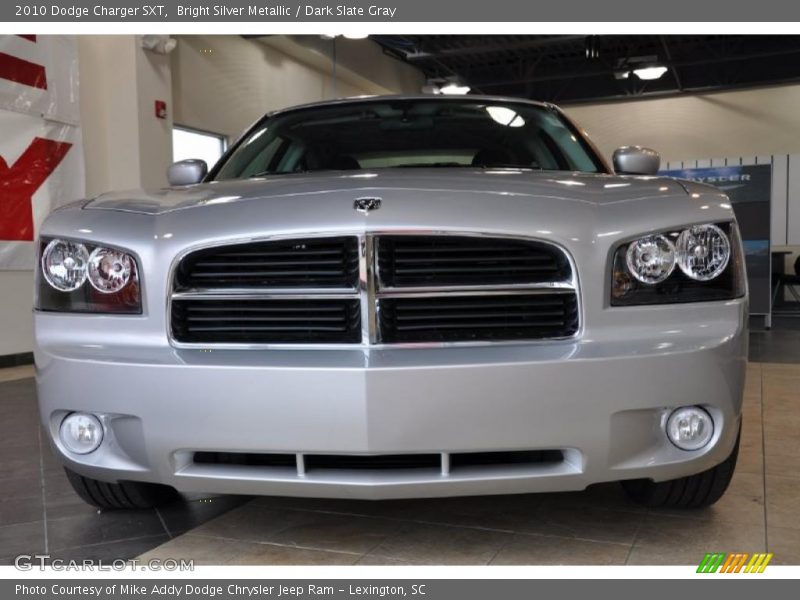 Bright Silver Metallic / Dark Slate Gray 2010 Dodge Charger SXT