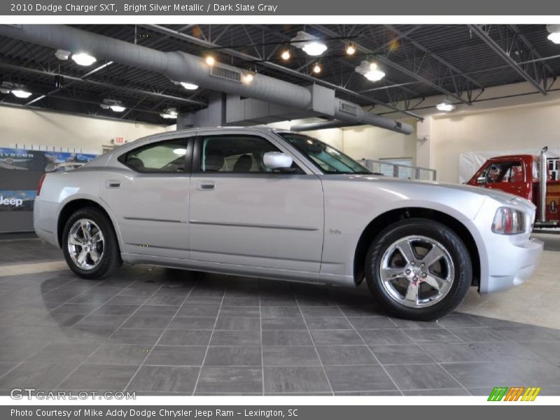 Bright Silver Metallic / Dark Slate Gray 2010 Dodge Charger SXT