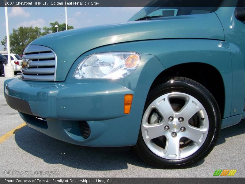 Golden Teal Metallic / Gray 2007 Chevrolet HHR LT