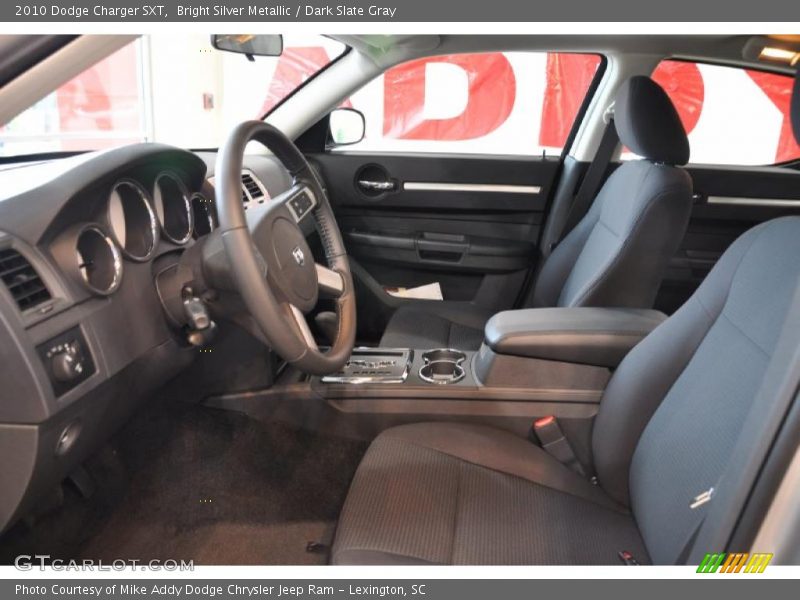 Bright Silver Metallic / Dark Slate Gray 2010 Dodge Charger SXT