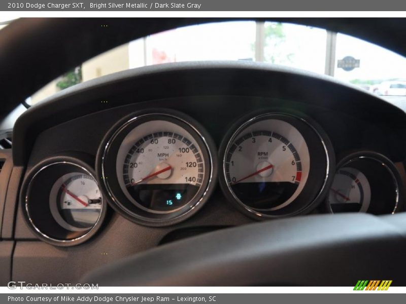 Bright Silver Metallic / Dark Slate Gray 2010 Dodge Charger SXT
