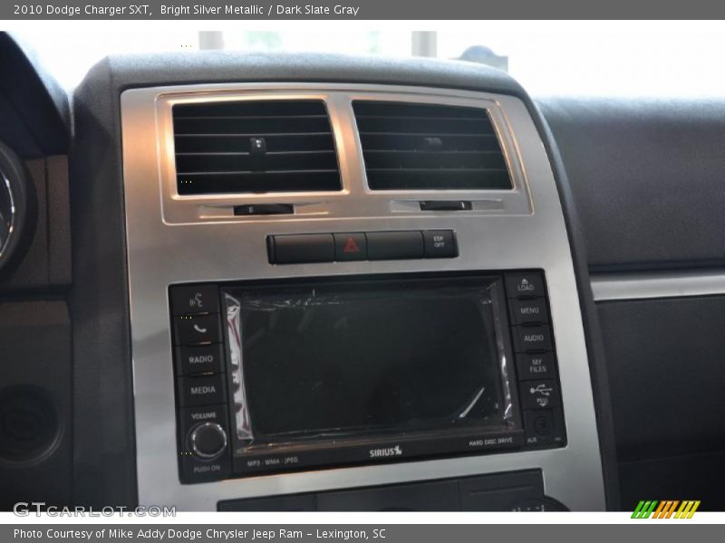 Bright Silver Metallic / Dark Slate Gray 2010 Dodge Charger SXT