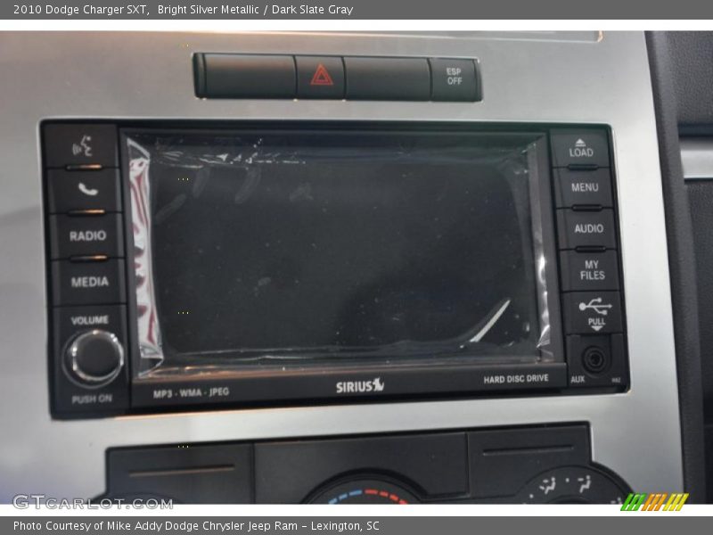 Bright Silver Metallic / Dark Slate Gray 2010 Dodge Charger SXT