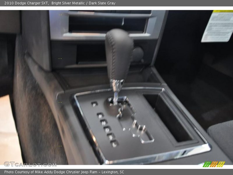 Bright Silver Metallic / Dark Slate Gray 2010 Dodge Charger SXT