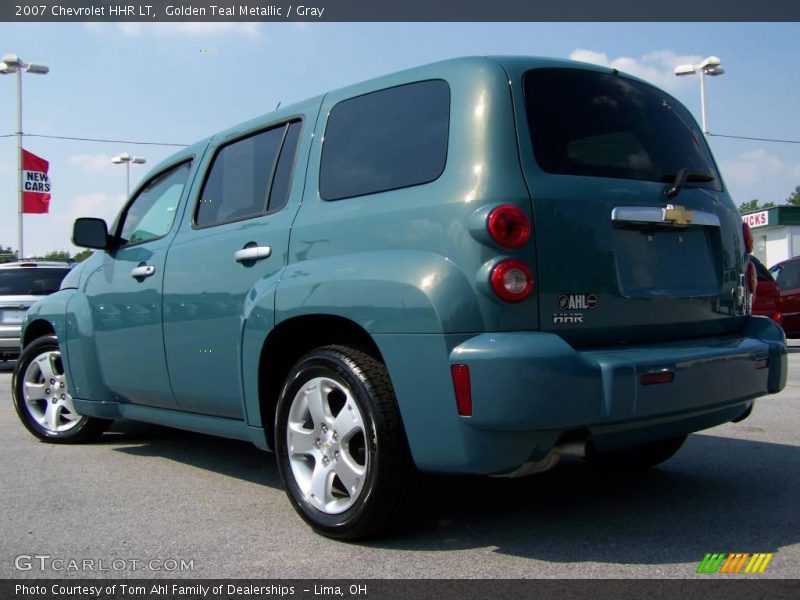 Golden Teal Metallic / Gray 2007 Chevrolet HHR LT