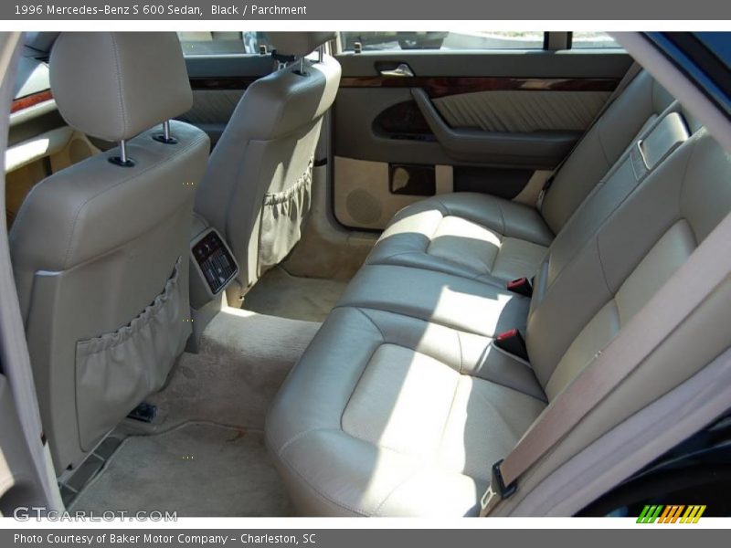 Black / Parchment 1996 Mercedes-Benz S 600 Sedan