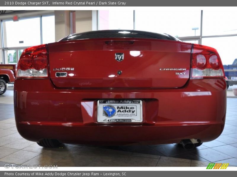 Inferno Red Crystal Pearl / Dark Slate Gray 2010 Dodge Charger SXT