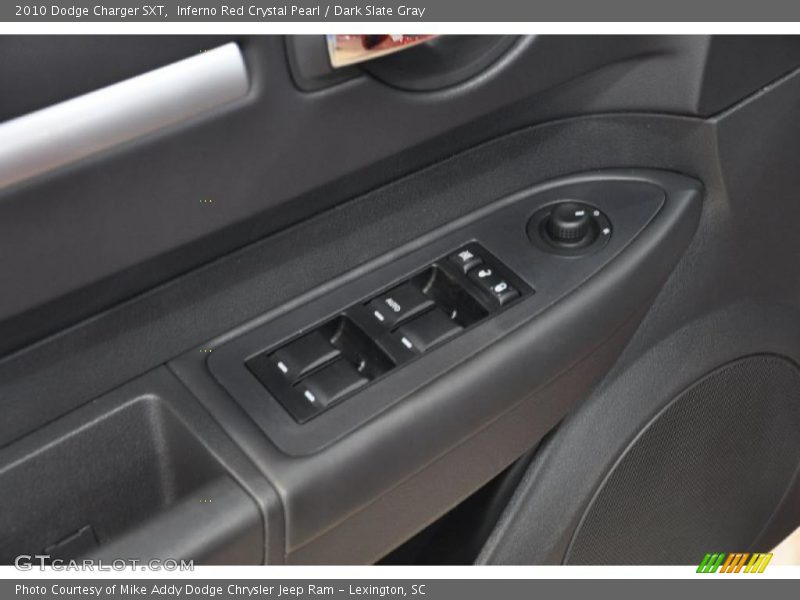 Inferno Red Crystal Pearl / Dark Slate Gray 2010 Dodge Charger SXT