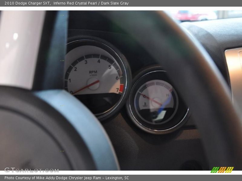 Inferno Red Crystal Pearl / Dark Slate Gray 2010 Dodge Charger SXT