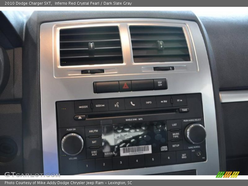 Inferno Red Crystal Pearl / Dark Slate Gray 2010 Dodge Charger SXT