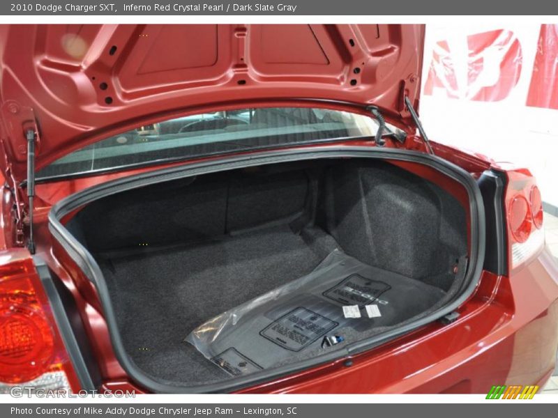Inferno Red Crystal Pearl / Dark Slate Gray 2010 Dodge Charger SXT