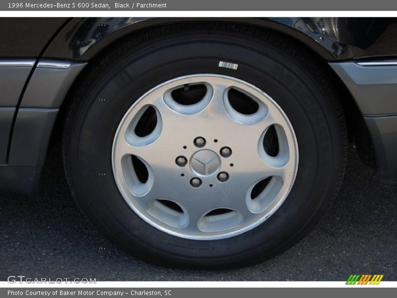 Black / Parchment 1996 Mercedes-Benz S 600 Sedan