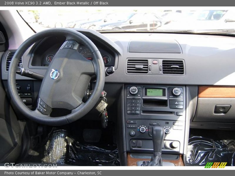 Ember Black Metallic / Off Black 2008 Volvo XC90 3.2 AWD