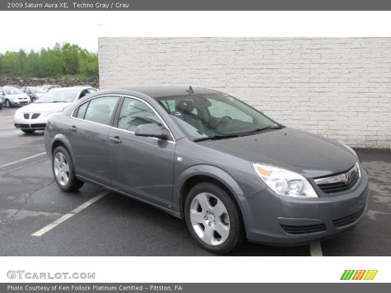Techno Gray / Gray 2009 Saturn Aura XE