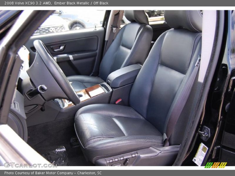 Ember Black Metallic / Off Black 2008 Volvo XC90 3.2 AWD