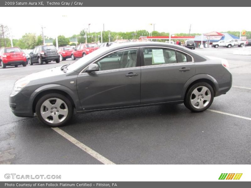 Techno Gray / Gray 2009 Saturn Aura XE