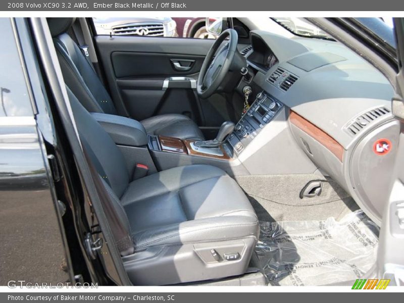 Ember Black Metallic / Off Black 2008 Volvo XC90 3.2 AWD