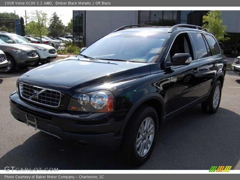 Ember Black Metallic / Off Black 2008 Volvo XC90 3.2 AWD