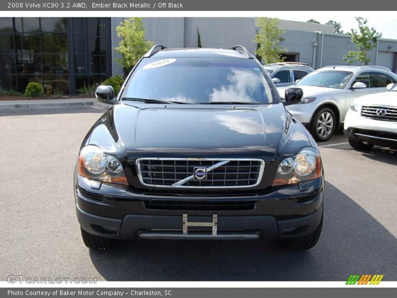 Ember Black Metallic / Off Black 2008 Volvo XC90 3.2 AWD