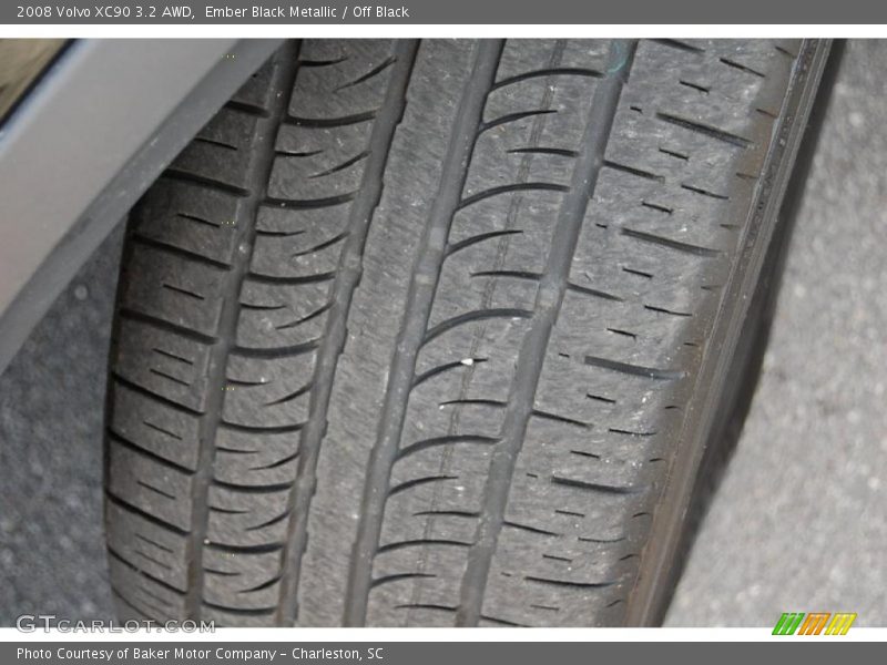 Ember Black Metallic / Off Black 2008 Volvo XC90 3.2 AWD
