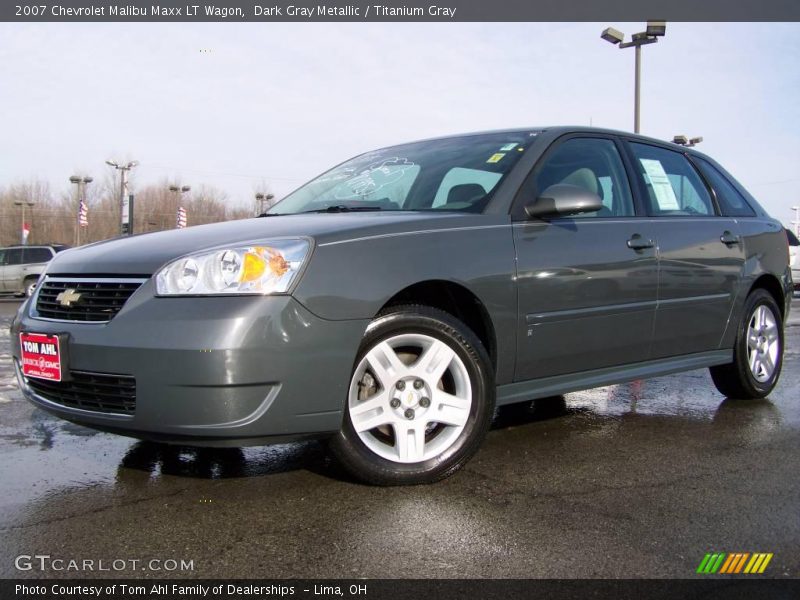Dark Gray Metallic / Titanium Gray 2007 Chevrolet Malibu Maxx LT Wagon
