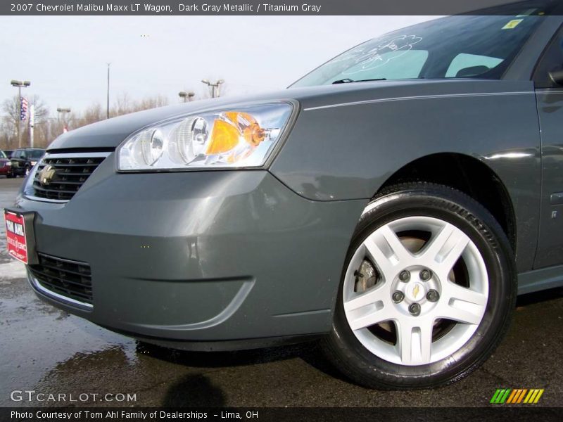 Dark Gray Metallic / Titanium Gray 2007 Chevrolet Malibu Maxx LT Wagon