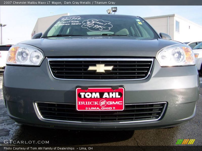 Dark Gray Metallic / Titanium Gray 2007 Chevrolet Malibu Maxx LT Wagon