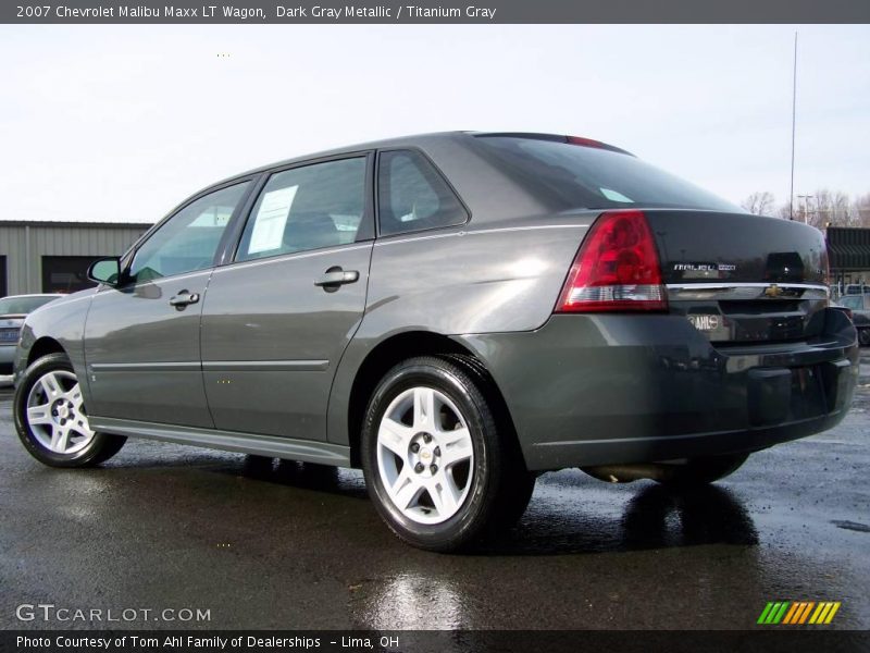 Dark Gray Metallic / Titanium Gray 2007 Chevrolet Malibu Maxx LT Wagon
