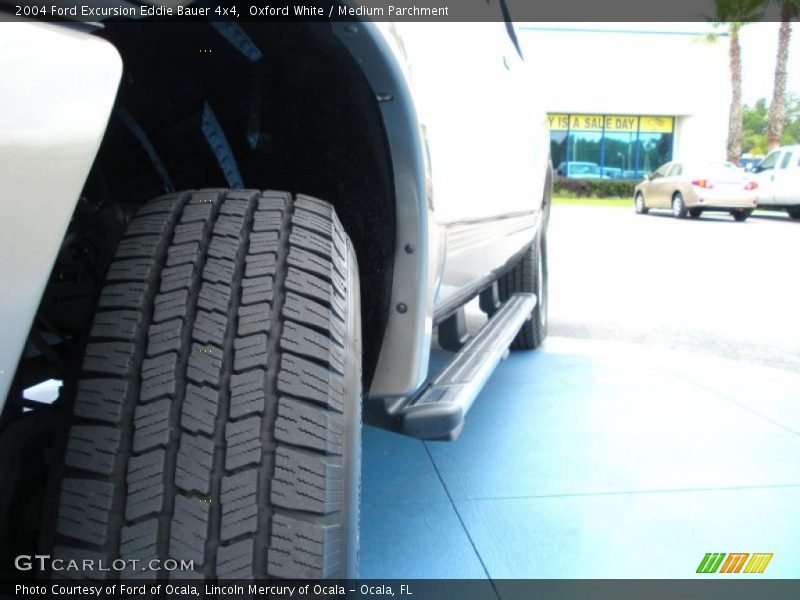 Oxford White / Medium Parchment 2004 Ford Excursion Eddie Bauer 4x4