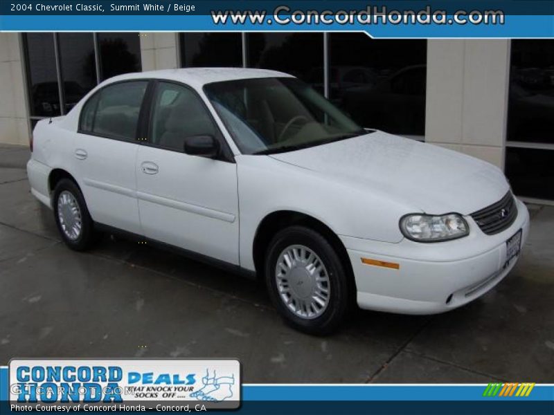 Summit White / Beige 2004 Chevrolet Classic