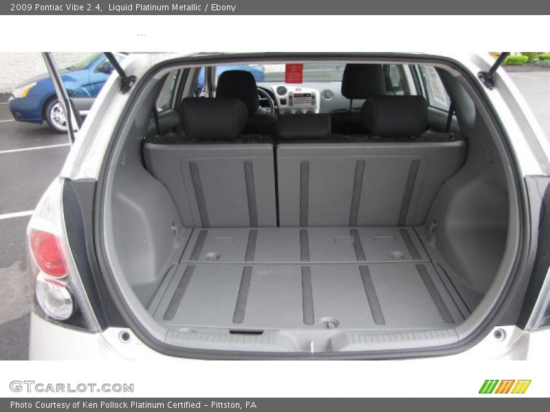 Liquid Platinum Metallic / Ebony 2009 Pontiac Vibe 2.4