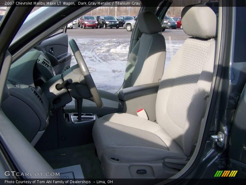 Dark Gray Metallic / Titanium Gray 2007 Chevrolet Malibu Maxx LT Wagon