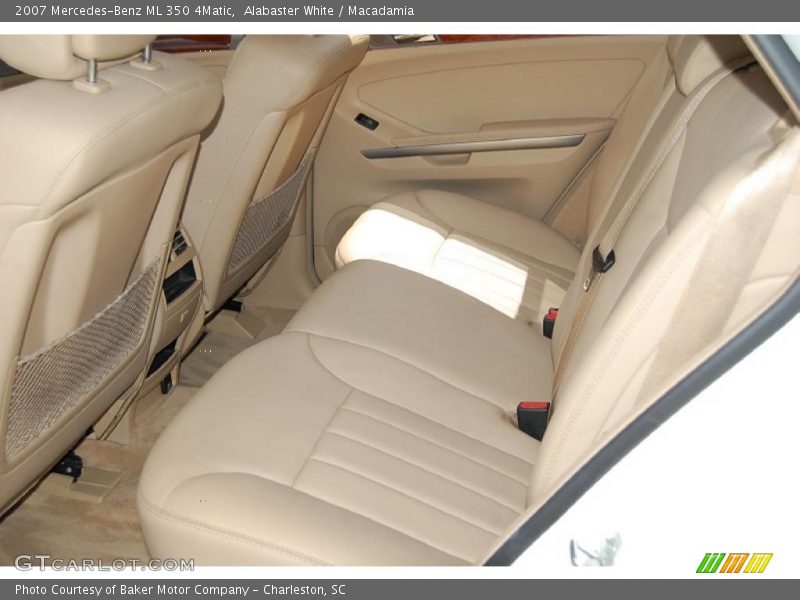 Alabaster White / Macadamia 2007 Mercedes-Benz ML 350 4Matic