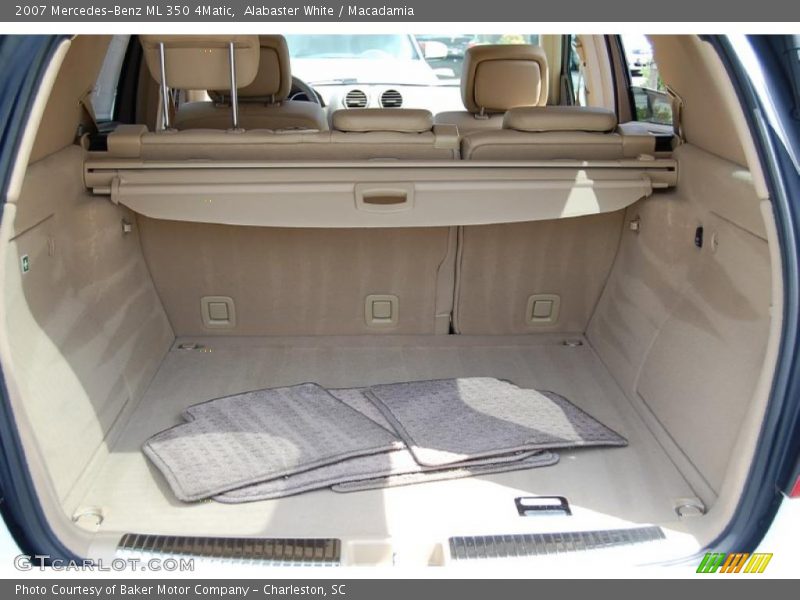 Alabaster White / Macadamia 2007 Mercedes-Benz ML 350 4Matic