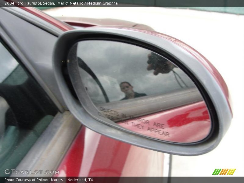 Merlot Metallic / Medium Graphite 2004 Ford Taurus SE Sedan