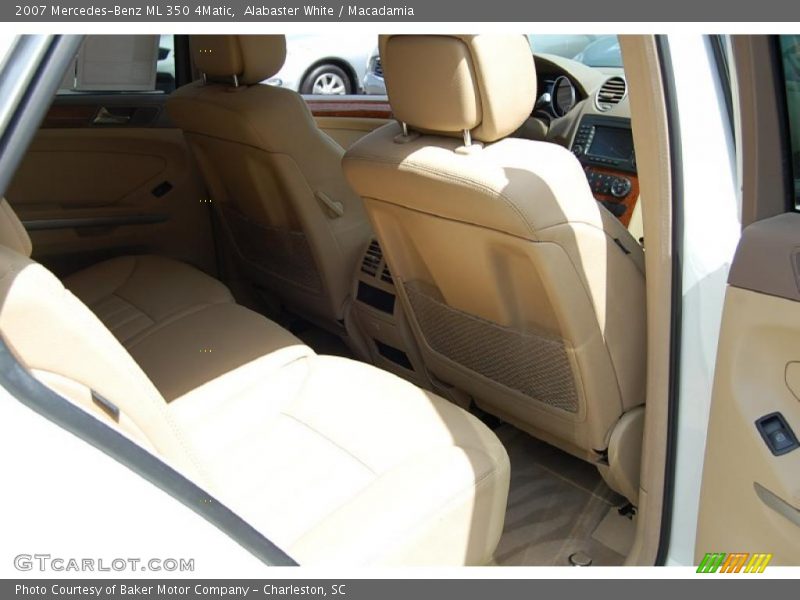 Alabaster White / Macadamia 2007 Mercedes-Benz ML 350 4Matic