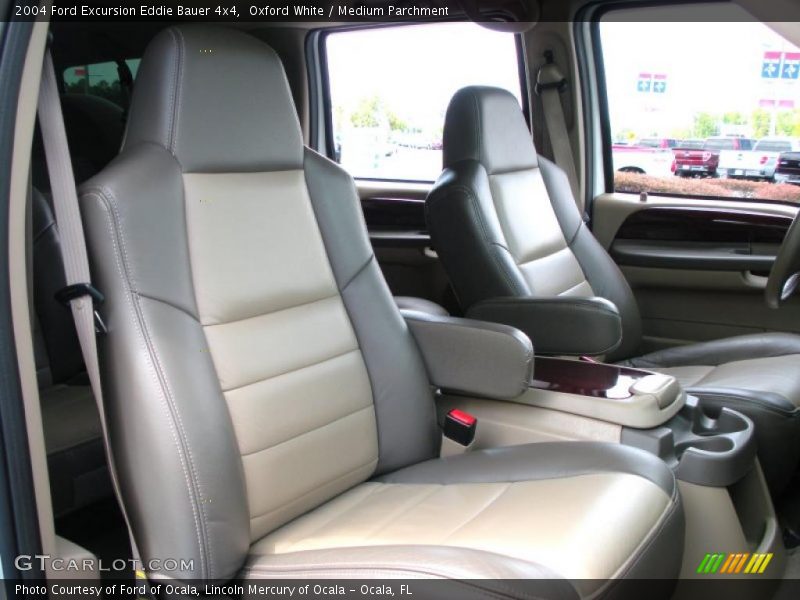 Oxford White / Medium Parchment 2004 Ford Excursion Eddie Bauer 4x4