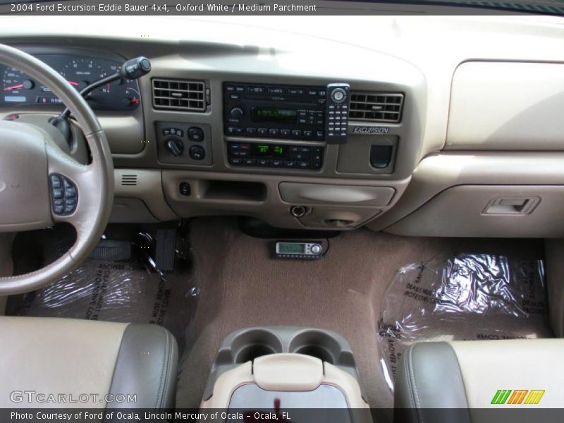 Oxford White / Medium Parchment 2004 Ford Excursion Eddie Bauer 4x4