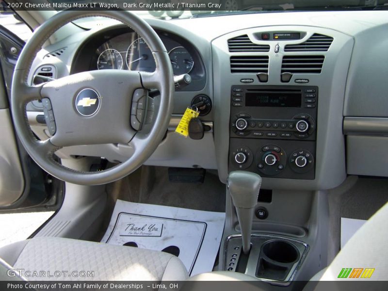 Dark Gray Metallic / Titanium Gray 2007 Chevrolet Malibu Maxx LT Wagon