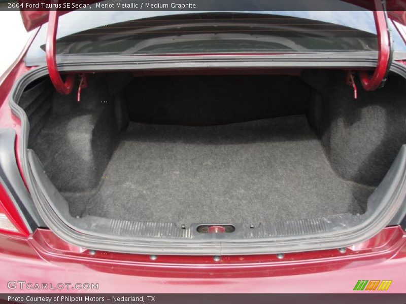 Merlot Metallic / Medium Graphite 2004 Ford Taurus SE Sedan
